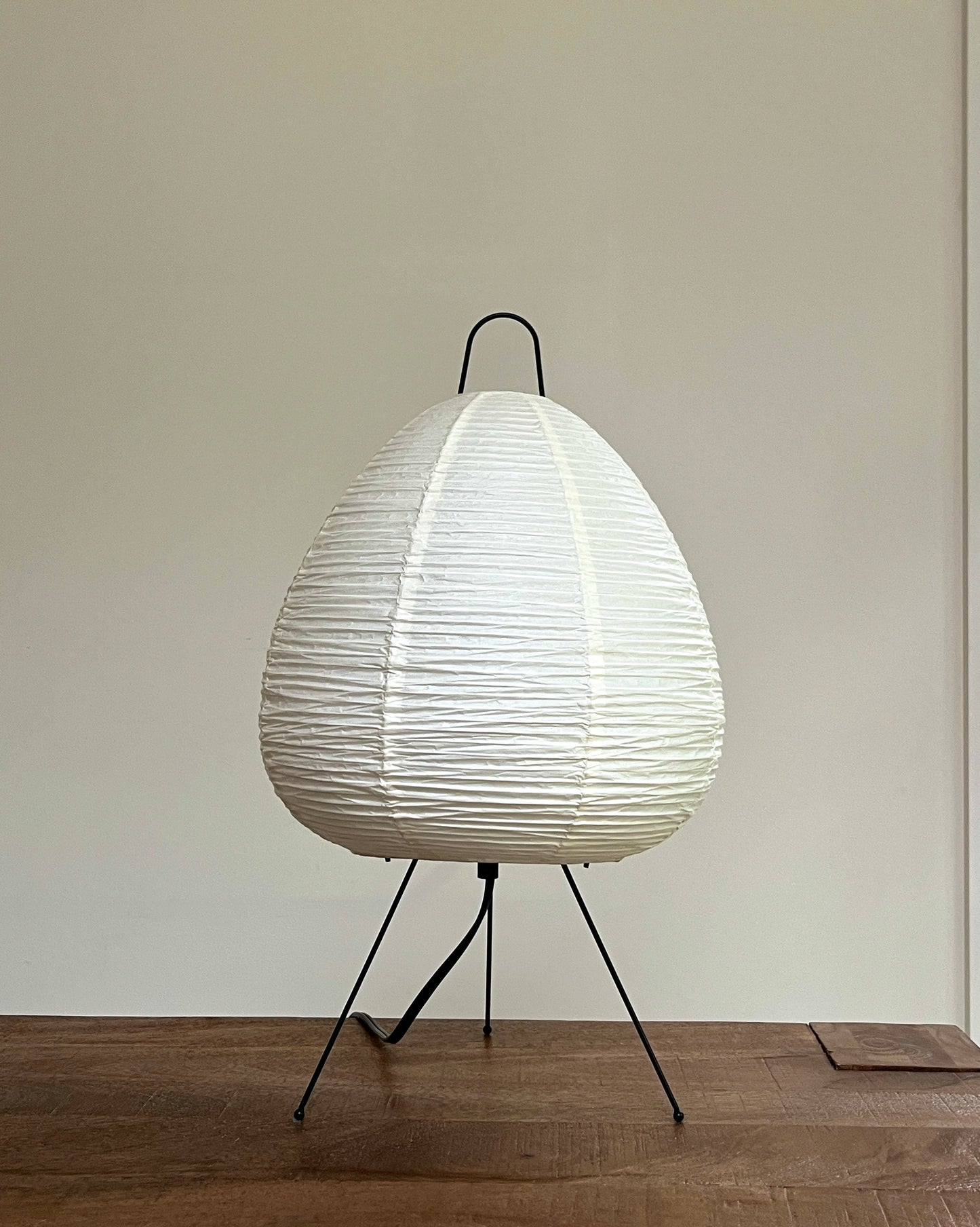 Japanese Washi Paper Lamp Natural White