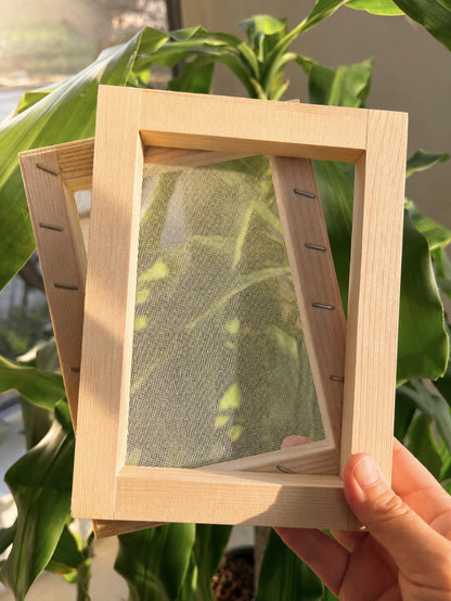 Mould & Deckle Papermaking Kit