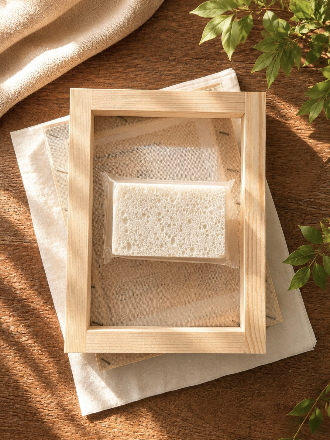 Mould & Deckle Papermaking Kit